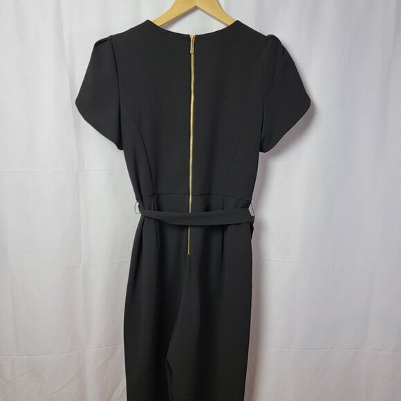 Calvin Klein Belted Cropped Jumpsuit - Like New Condition - Picture 7 of 12